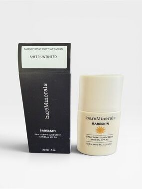 bareMinerals BareSkin Daily Dewy Sunscreen Mineral SPF 30 Sheer Untinted 30ml